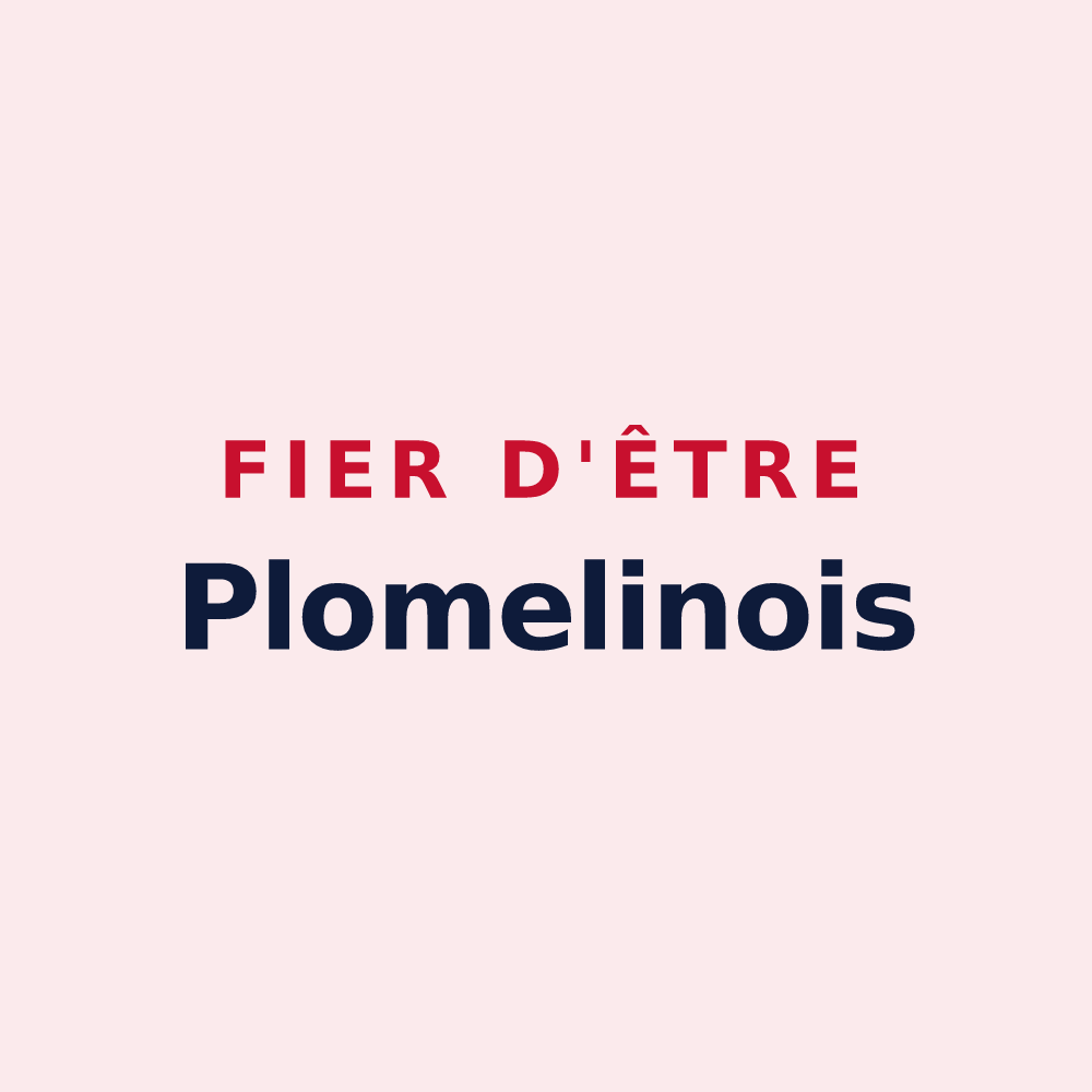 Magnet « Fier d'être Plomelinois » — design pour Plomelin