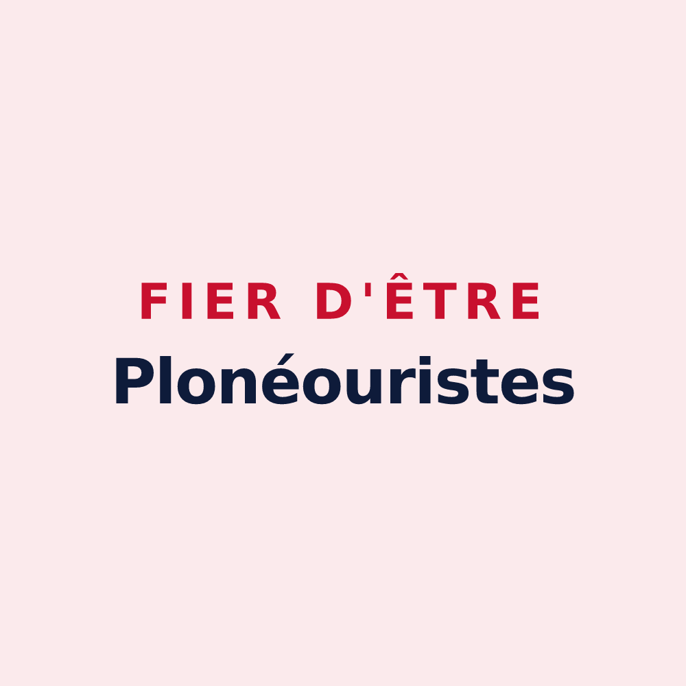 Magnet « Fier d'être Plonéouristes » — design pour Plonéour-Lanvern