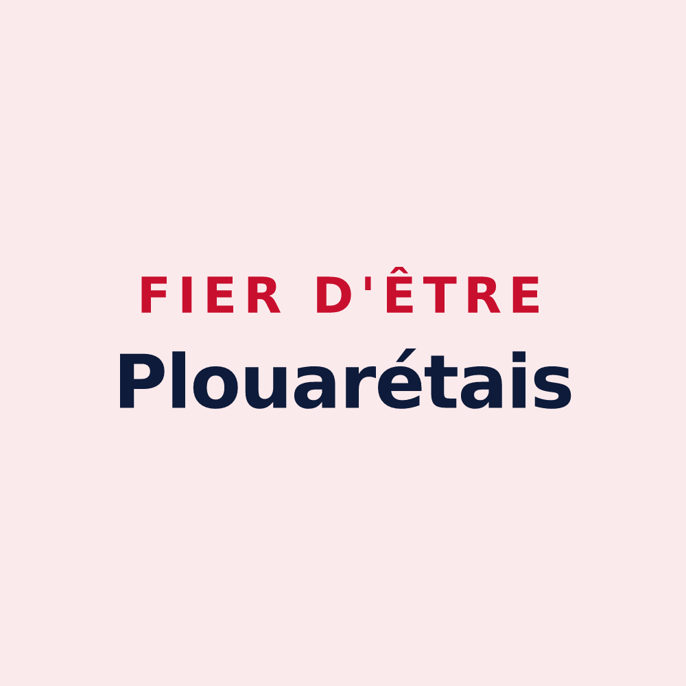 Magnet « Fier d'être Plouarétais » — design pour Plouaret