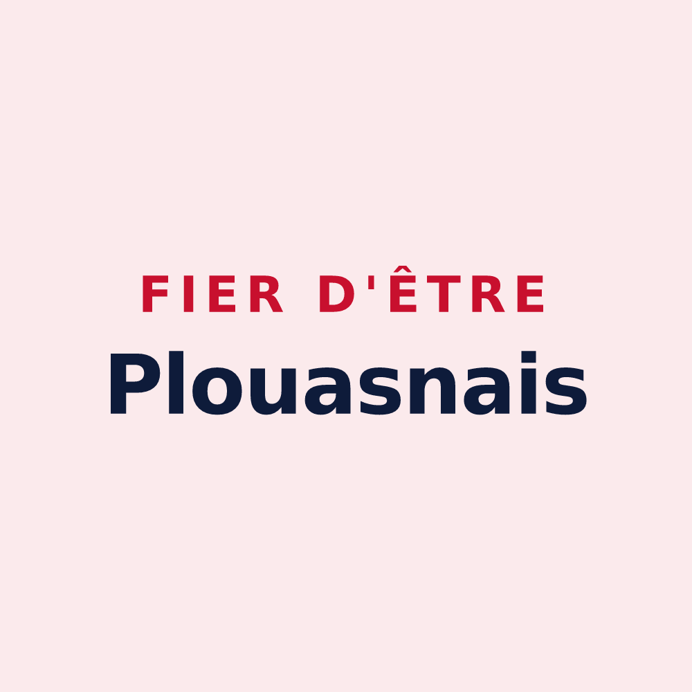 Magnet « Fier d'être Plouasnais » — design pour Plouasne