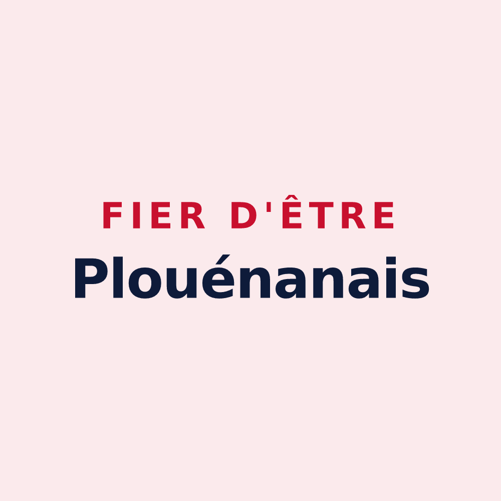 Magnet « Fier d'être Plouénanais » — design pour Plouénan