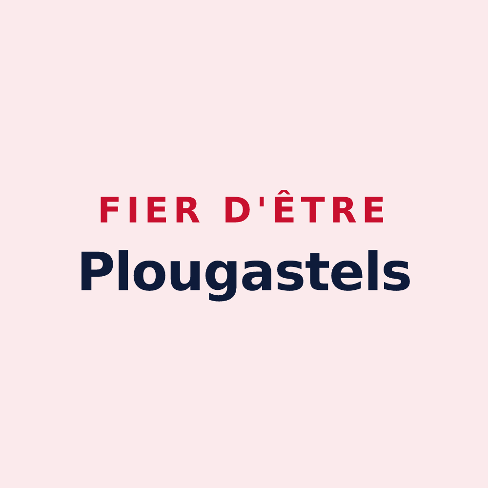 Magnet « Fier d'être Plougastels » — design pour Plougastel-Daoulas