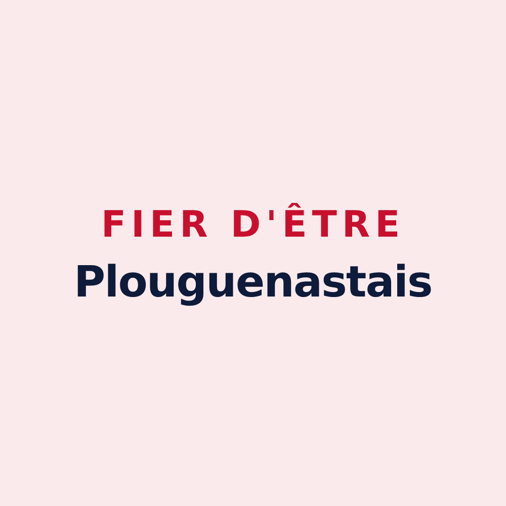Magnet « Fier d'être Plouguenastais » — design pour Plouguenast-Langast