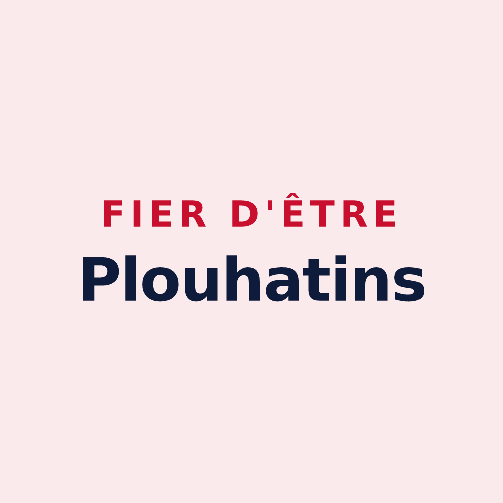 Magnet « Fier d'être Plouhatins » — design pour Plouha