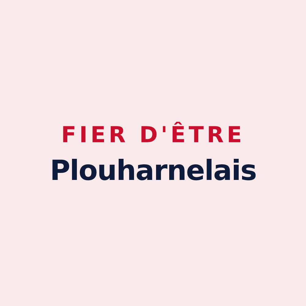 Magnet « Fier d'être Plouharnelais » — design pour Plouharnel
