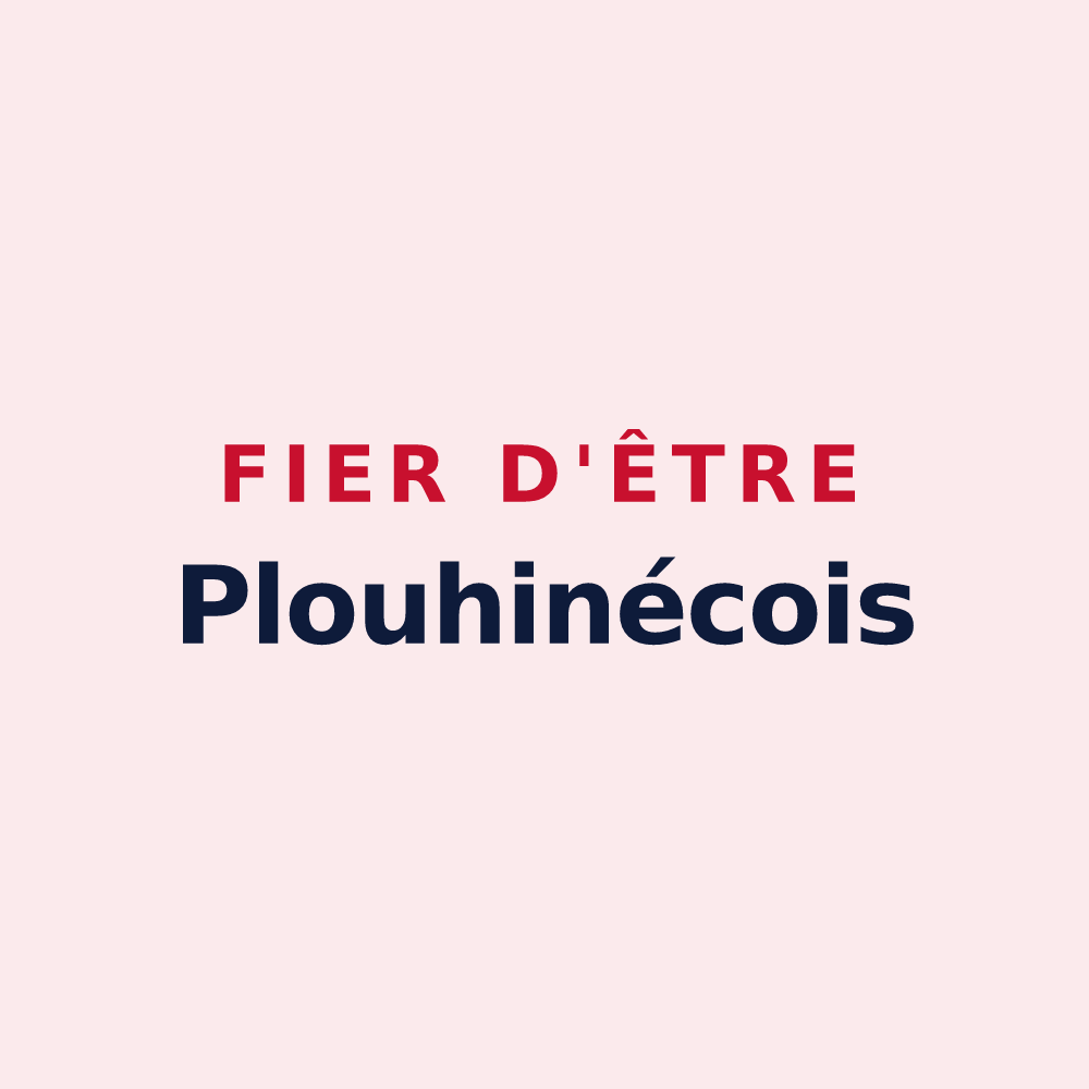Magnet « Fier d'être Plouhinécois » — design pour Plouhinec
