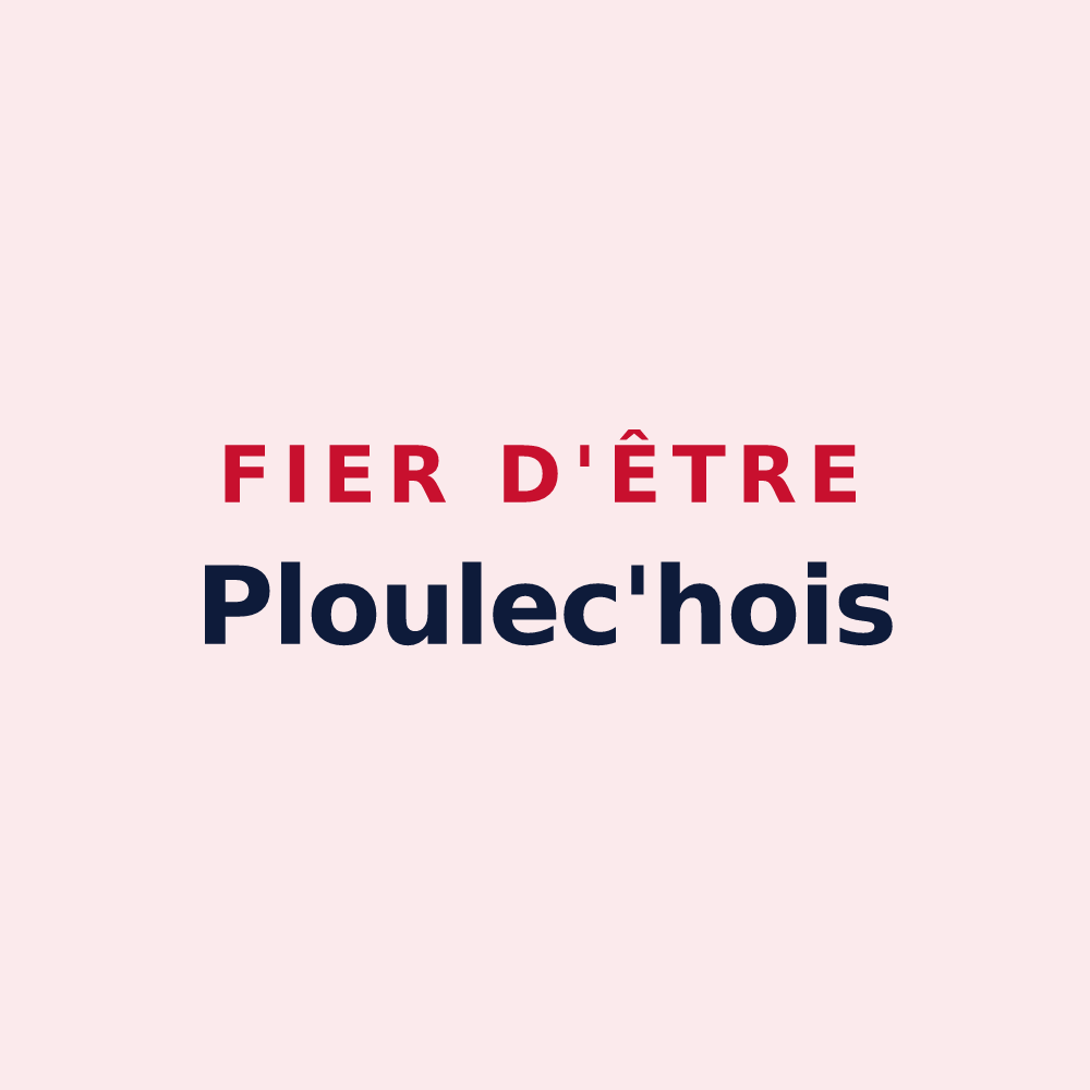 Magnet « Fier d'être Ploulec'hois » — design pour Ploulec'h