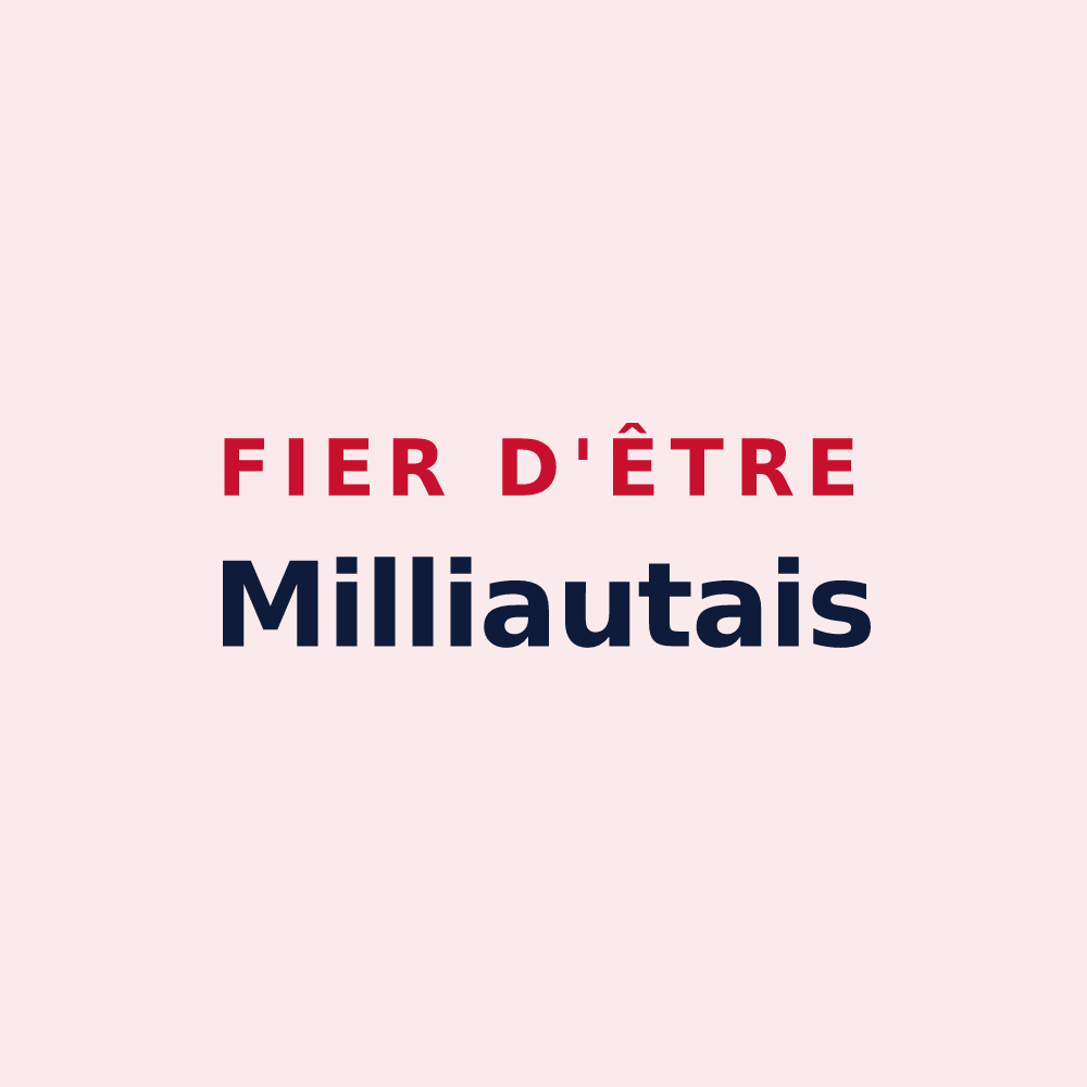 Magnet « Fier d'être Milliautais » — design pour Ploumilliau