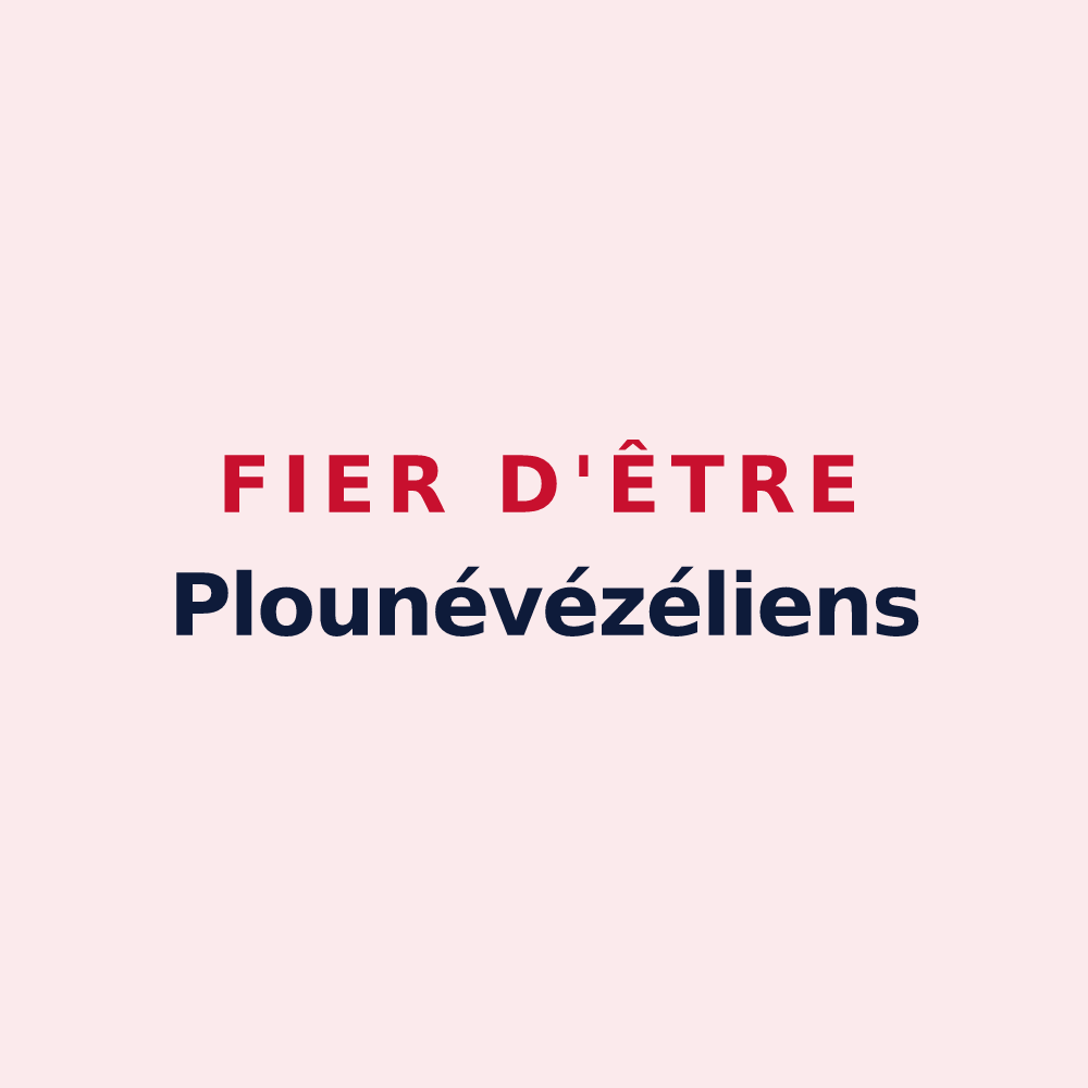 Magnet « Fier d'être Plounévézéliens » — design pour Plounévézel