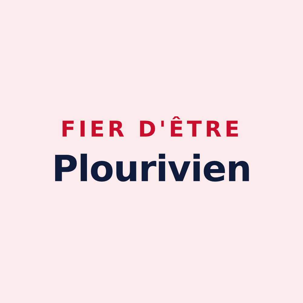 Magnet « Fier d'être Plourivien » — design pour Plourivo