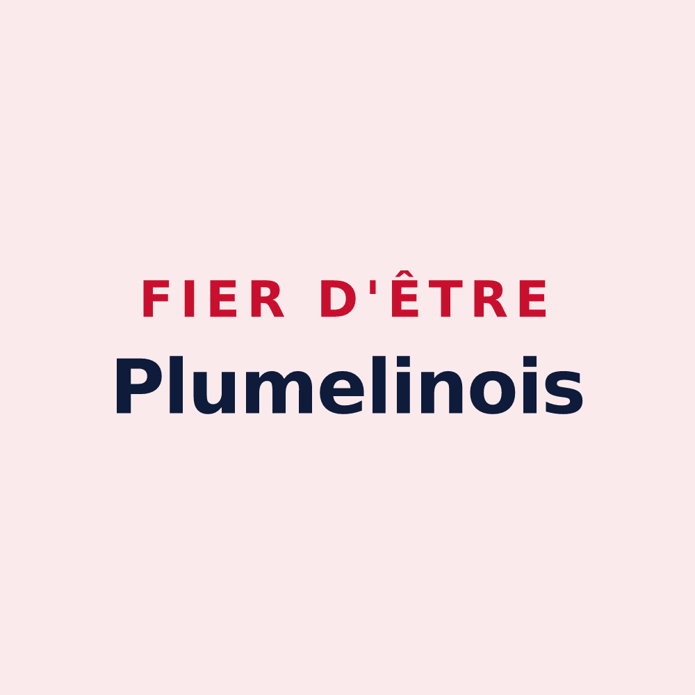 Magnet « Fier d'être Plumelinois » — design pour Plumelin