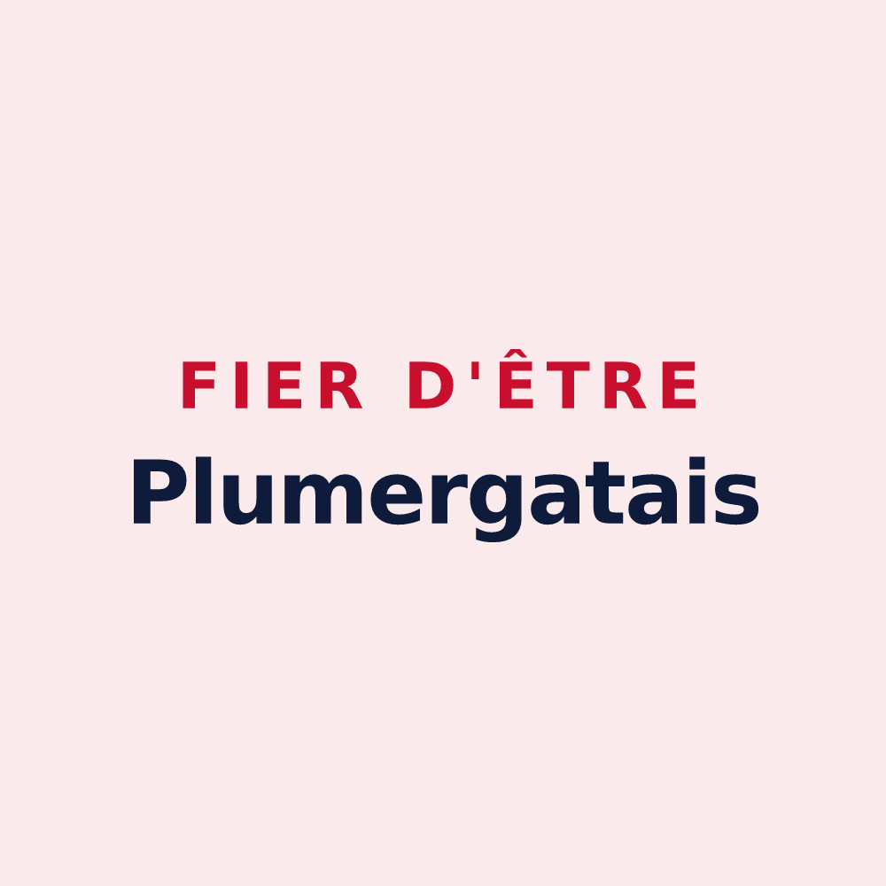 Magnet « Fier d'être Plumergatais » — design pour Plumergat