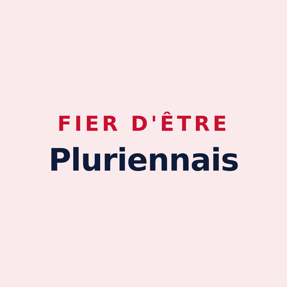 Magnet « Fier d'être Pluriennais » — design pour Plurien