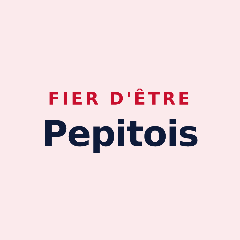 Magnet « Fier d'être Pepitois » — design pour Poincy