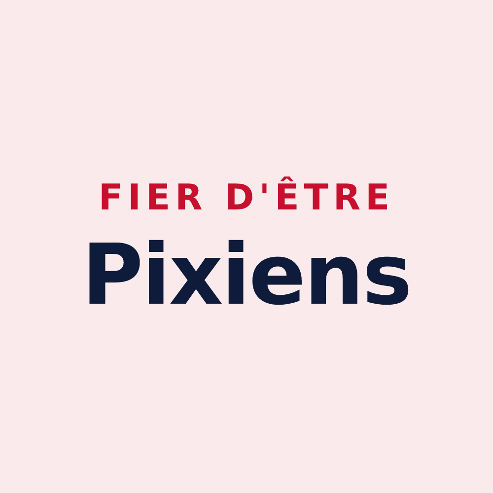 Magnet « Fier d'être Pixiens » — design pour Poix-Terron