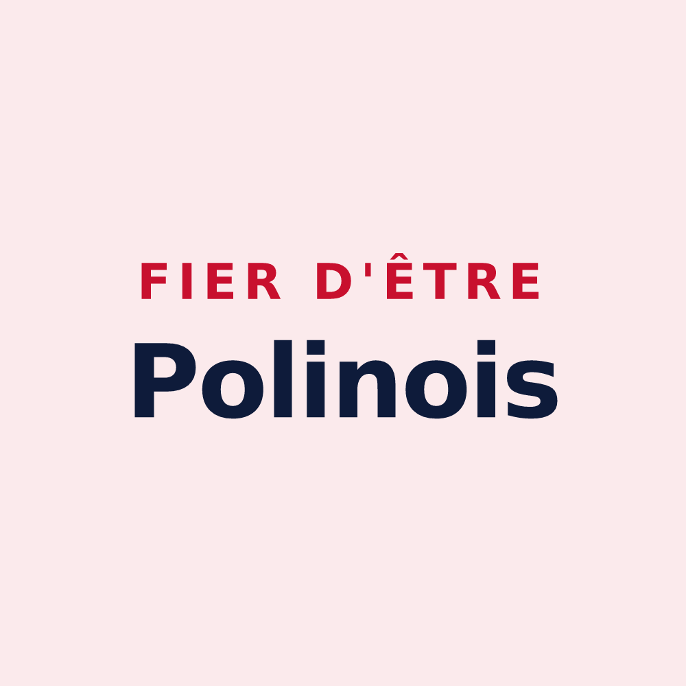 Magnet « Fier d'être Polinois » — design pour Poligny