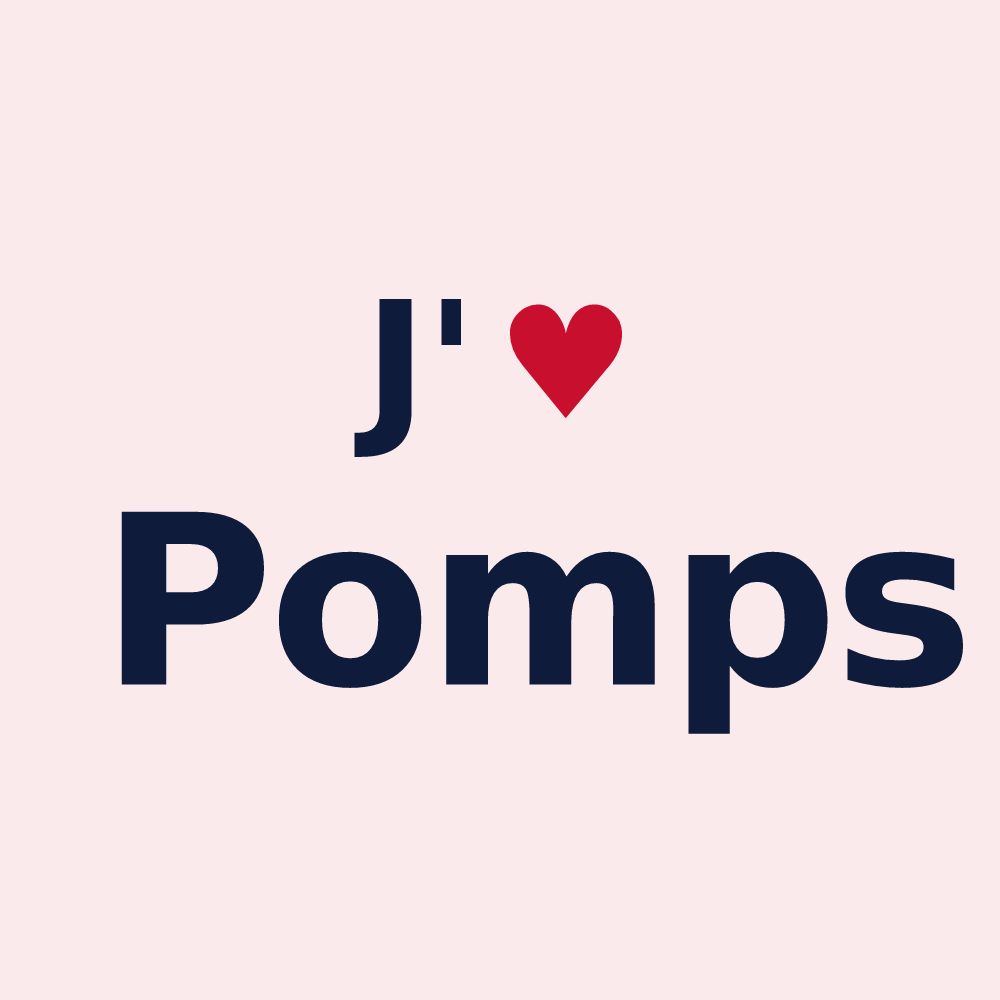 Magnet personnalisé Pomps — design J'aime Pomps