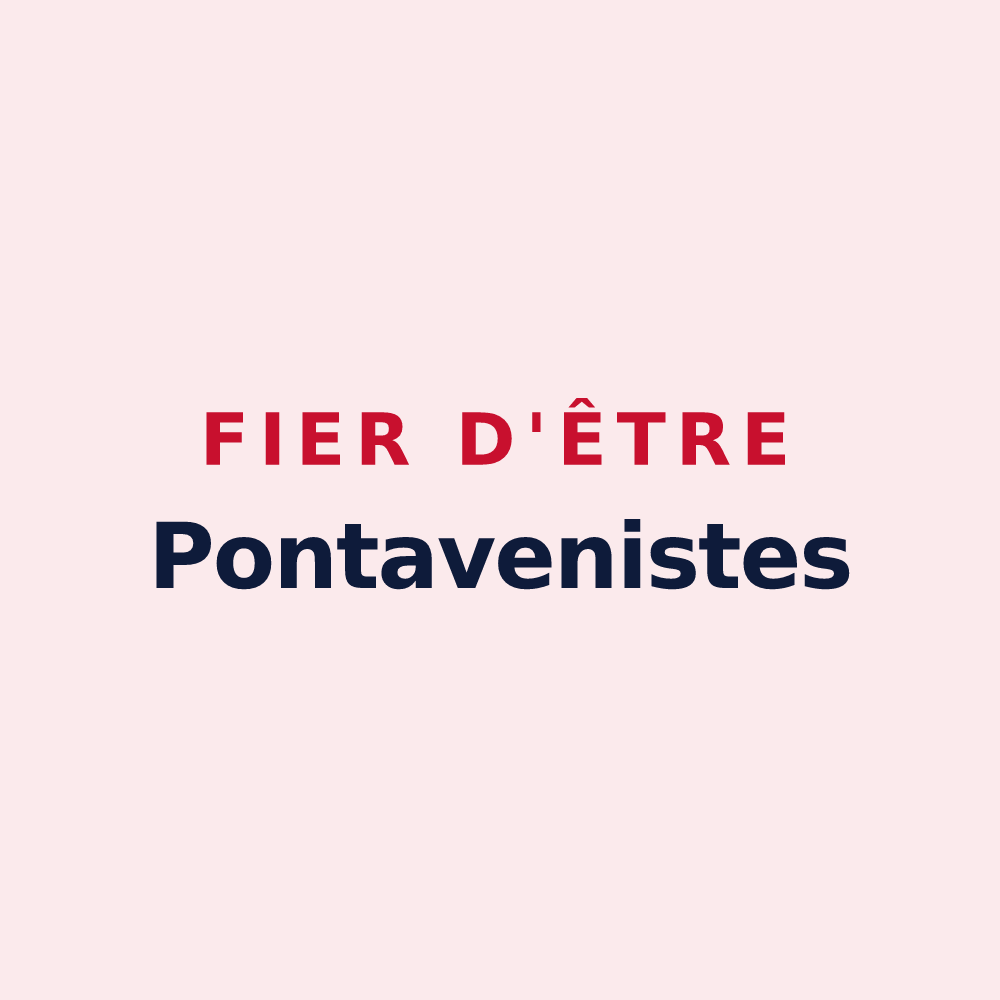 Magnet « Fier d'être Pontavenistes » — design pour Pont-Aven