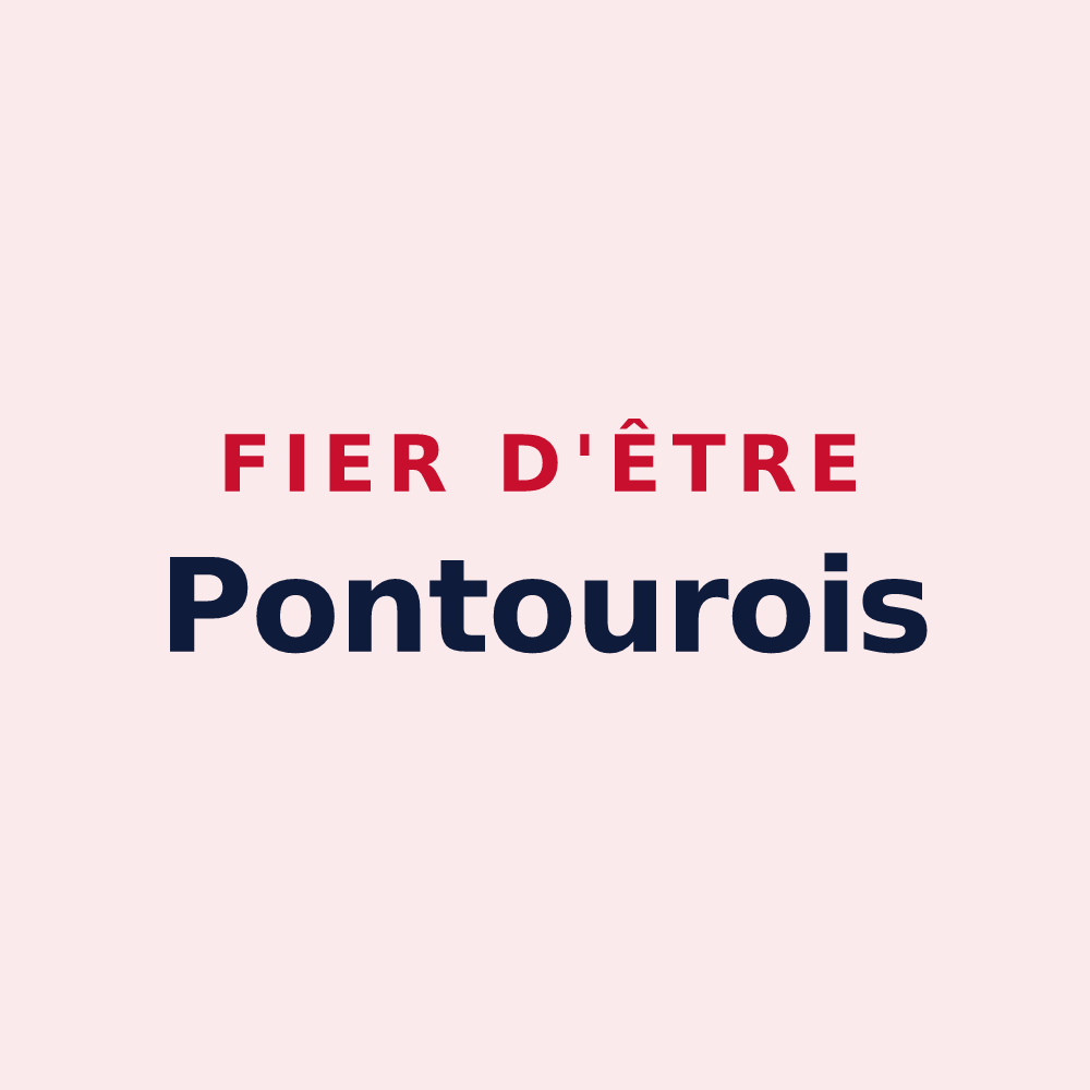 Magnet « Fier d'être Pontourois » — design pour Pontours