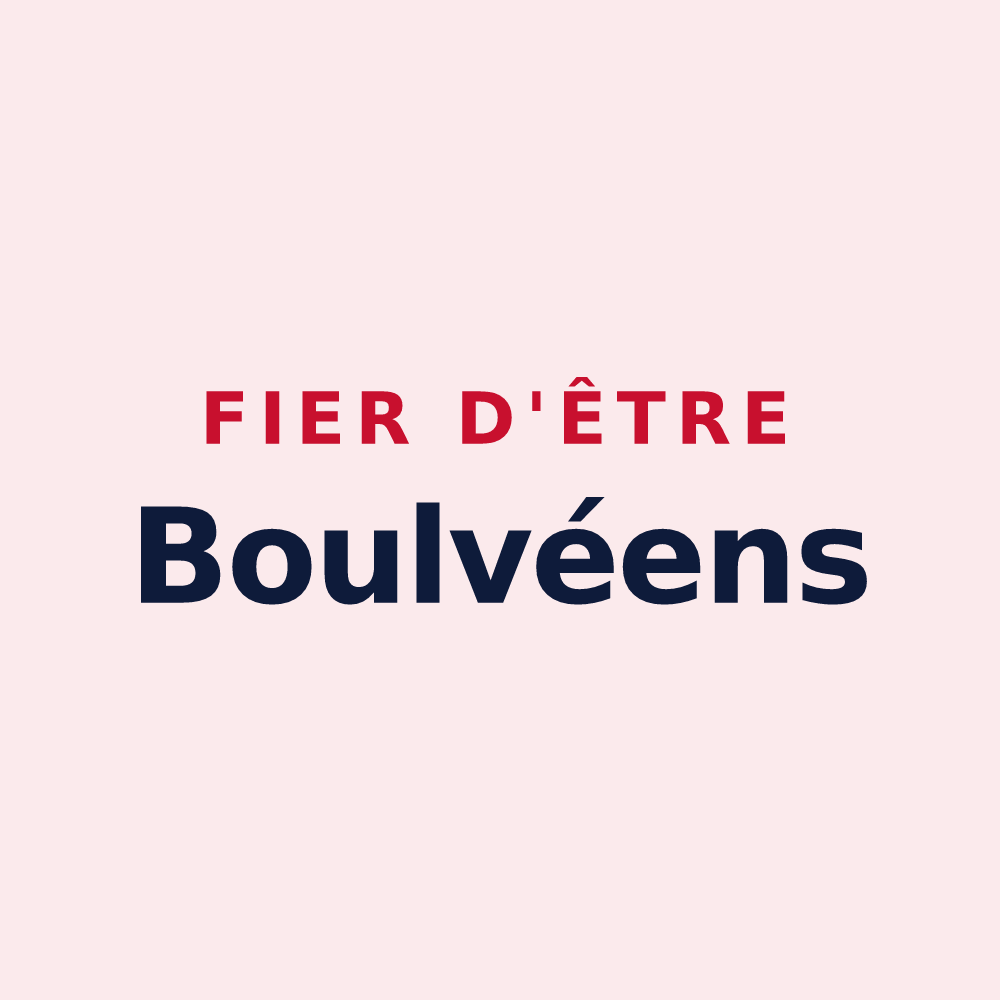 Magnet « Fier d'être Boulvéens » — design pour Porte-du-Quercy