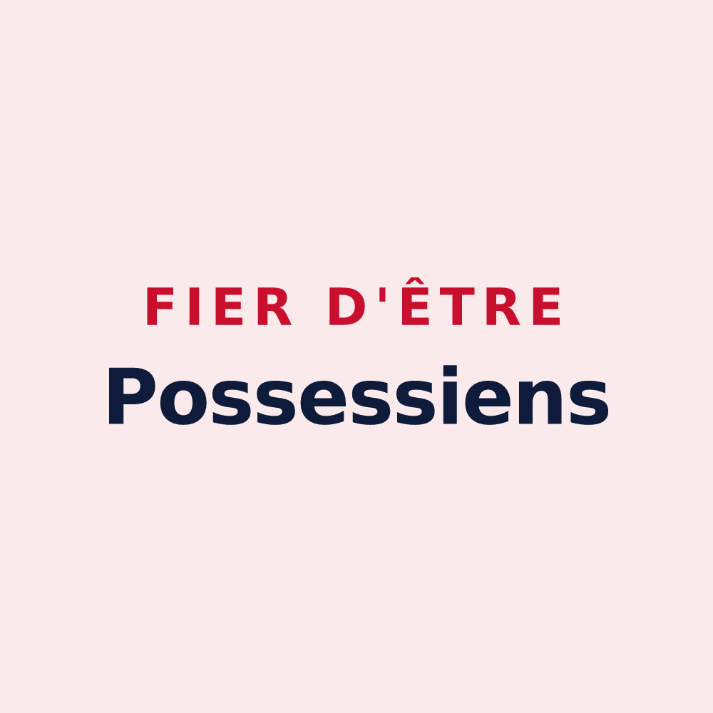 Magnet « Fier d'être Possessiens » — design pour Possesse