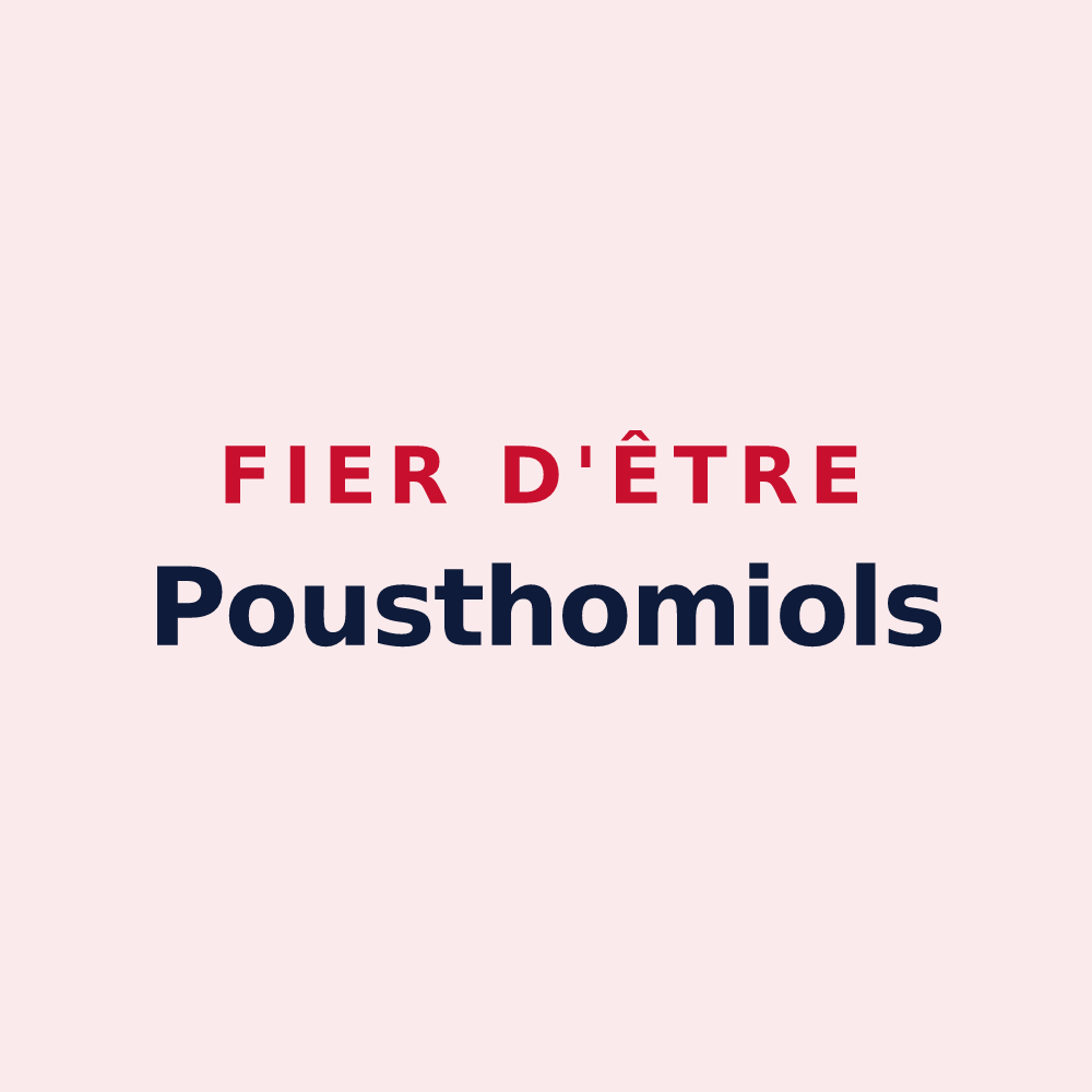 Magnet « Fier d'être Pousthomiols » — design pour Pousthomy