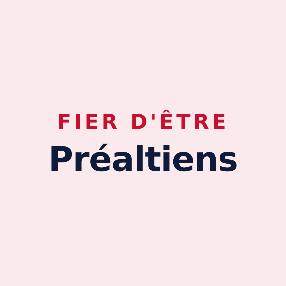 Magnet « Fier d'être Préaltiens » — design pour Préaux