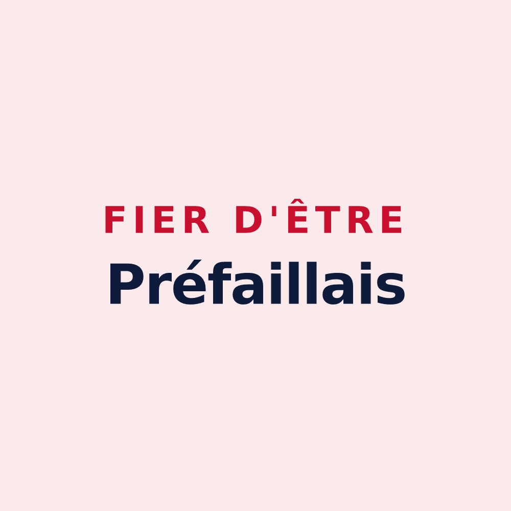 Magnet « Fier d'être Préfaillais » — design pour Préfailles