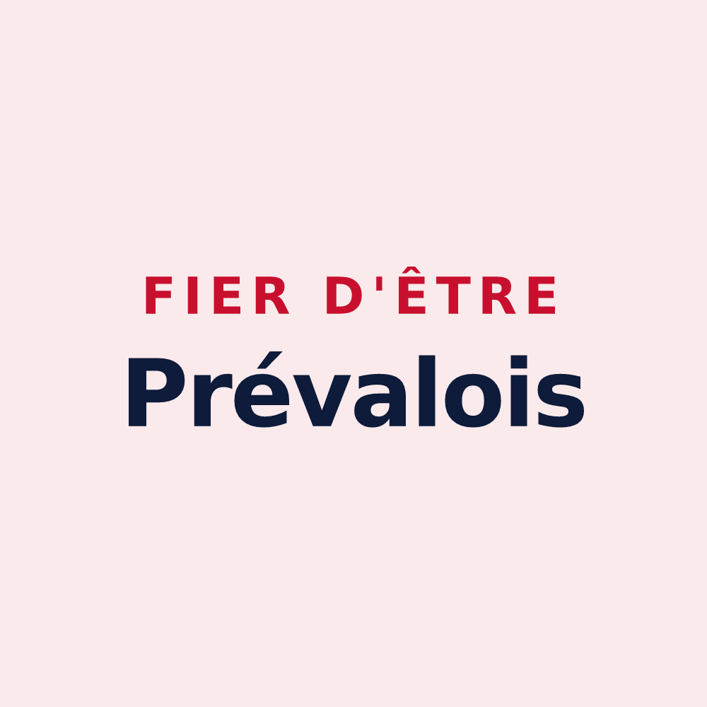 Magnet « Fier d'être Prévalois » — design pour Préval
