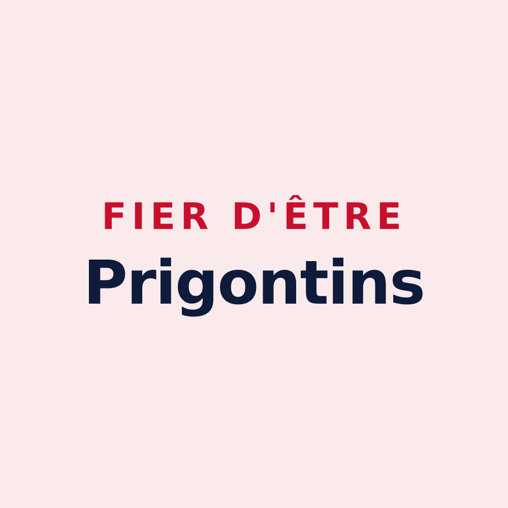 Magnet « Fier d'être Prigontins » — design pour Prigonrieux