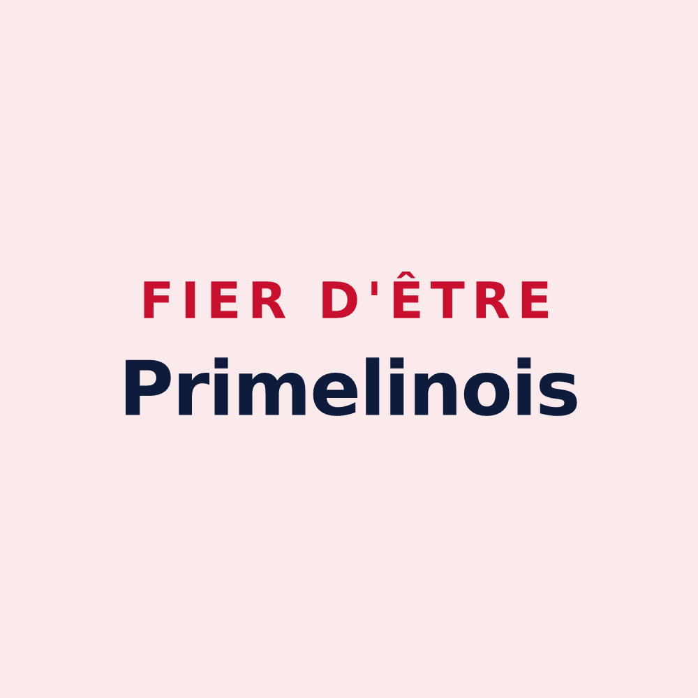 Magnet « Fier d'être Primelinois » — design pour Primelin