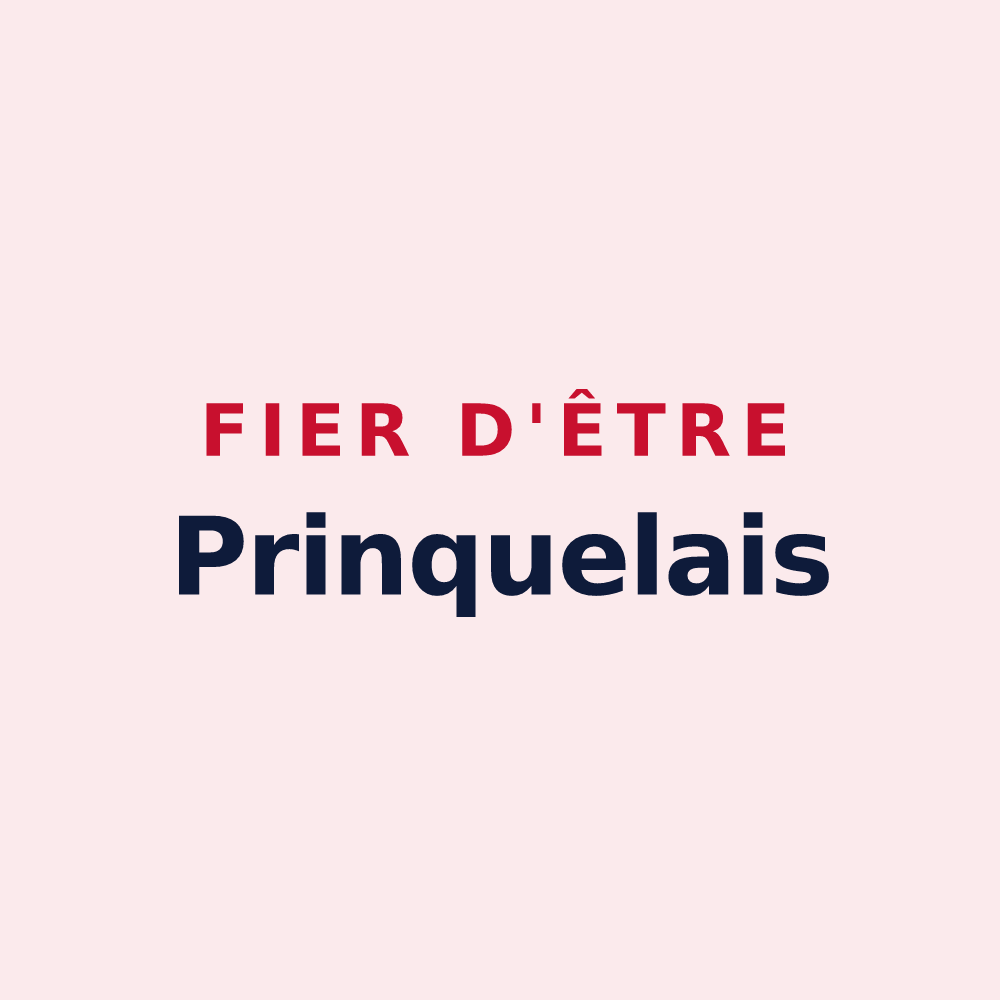 Magnet « Fier d'être Prinquelais » — design pour Prinquiau