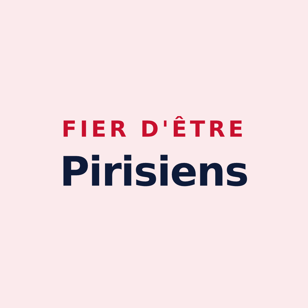 Magnet « Fier d'être Pirisiens » — design pour Prix-lès-Mézières
