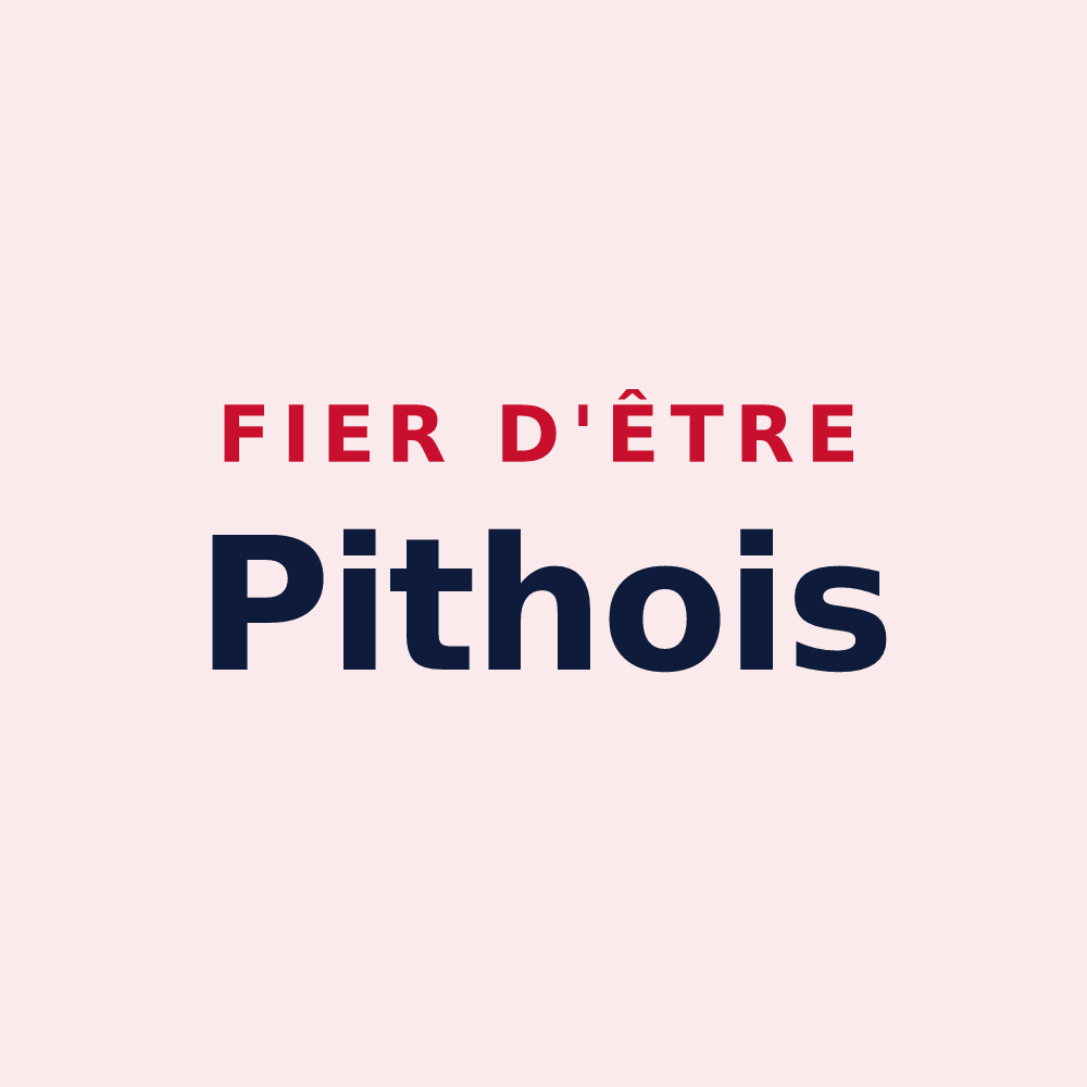Magnet « Fier d'être Pithois » — design pour Proverville