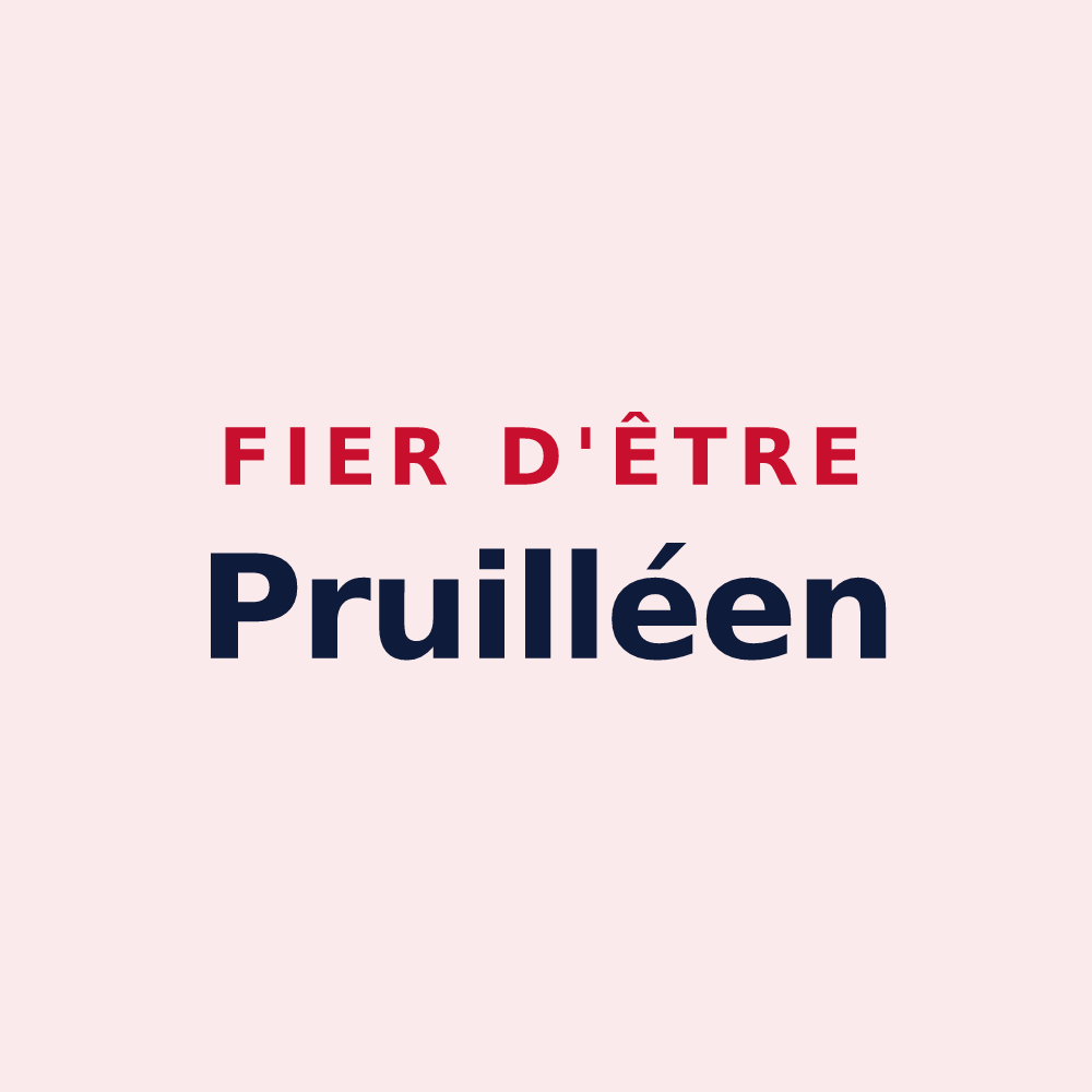 Magnet « Fier d'être Pruilléen » — design pour Pruillé-le-Chétif