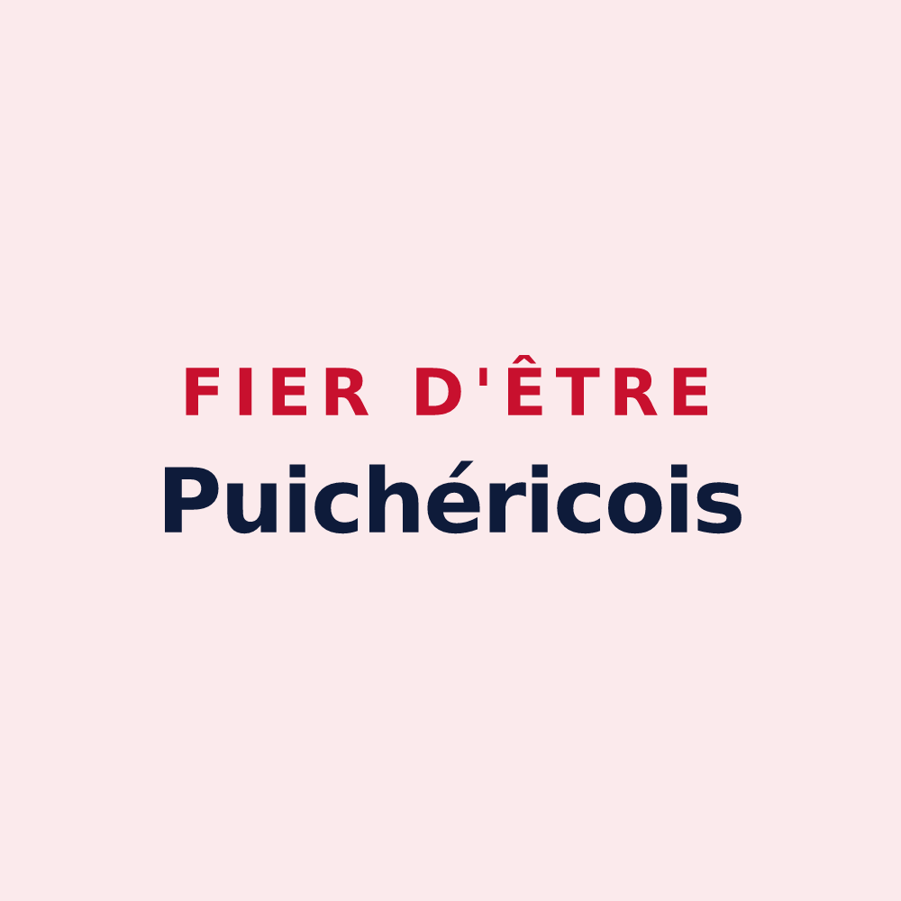 Magnet « Fier d'être Puichéricois » — design pour Puichéric