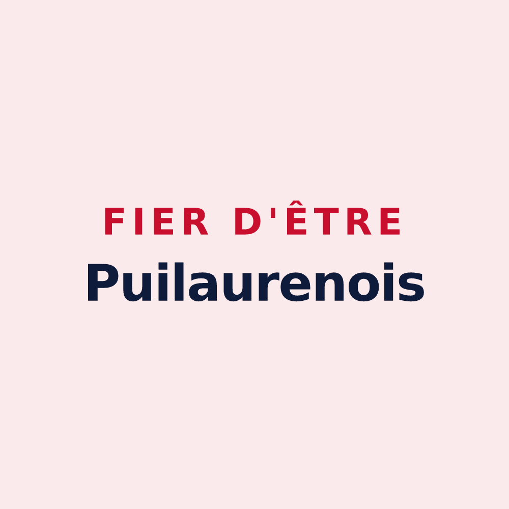 Magnet « Fier d'être Puilaurenois » — design pour Puilaurens