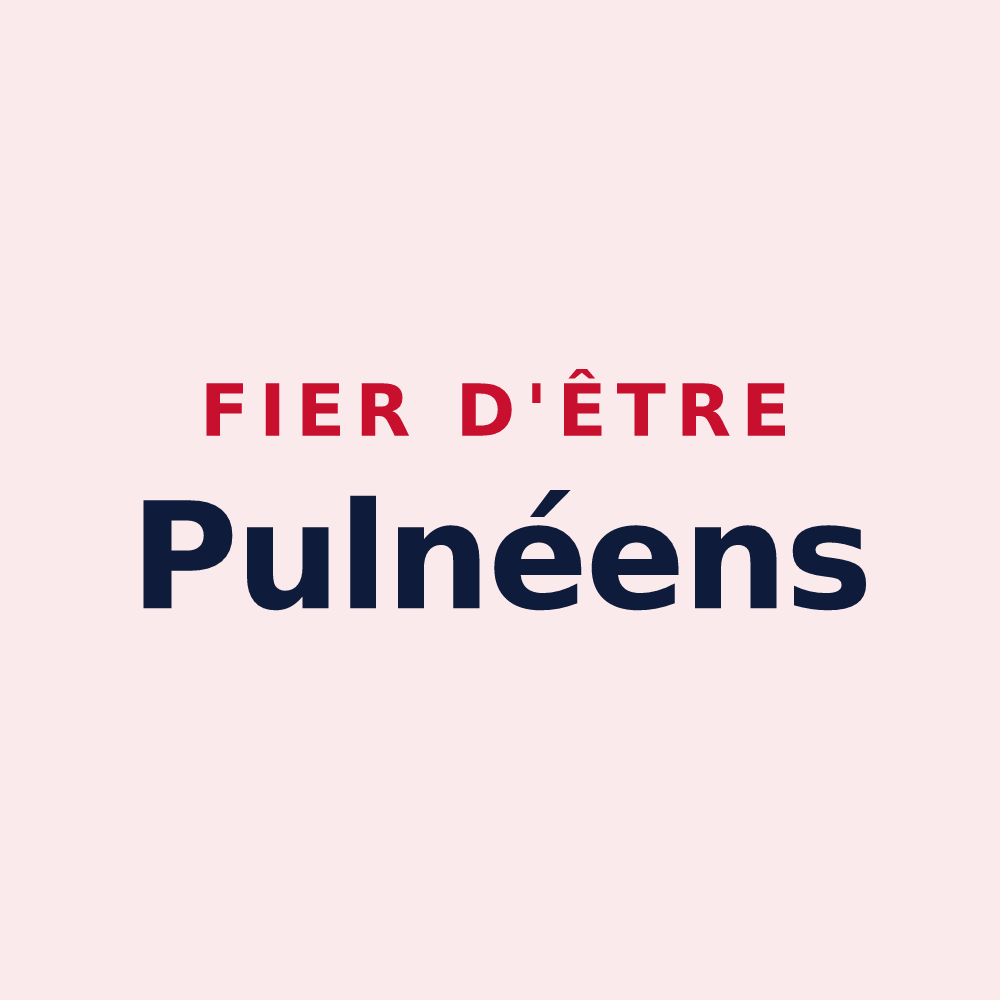 Magnet « Fier d'être Pulnéens » — design pour Pulnoy
