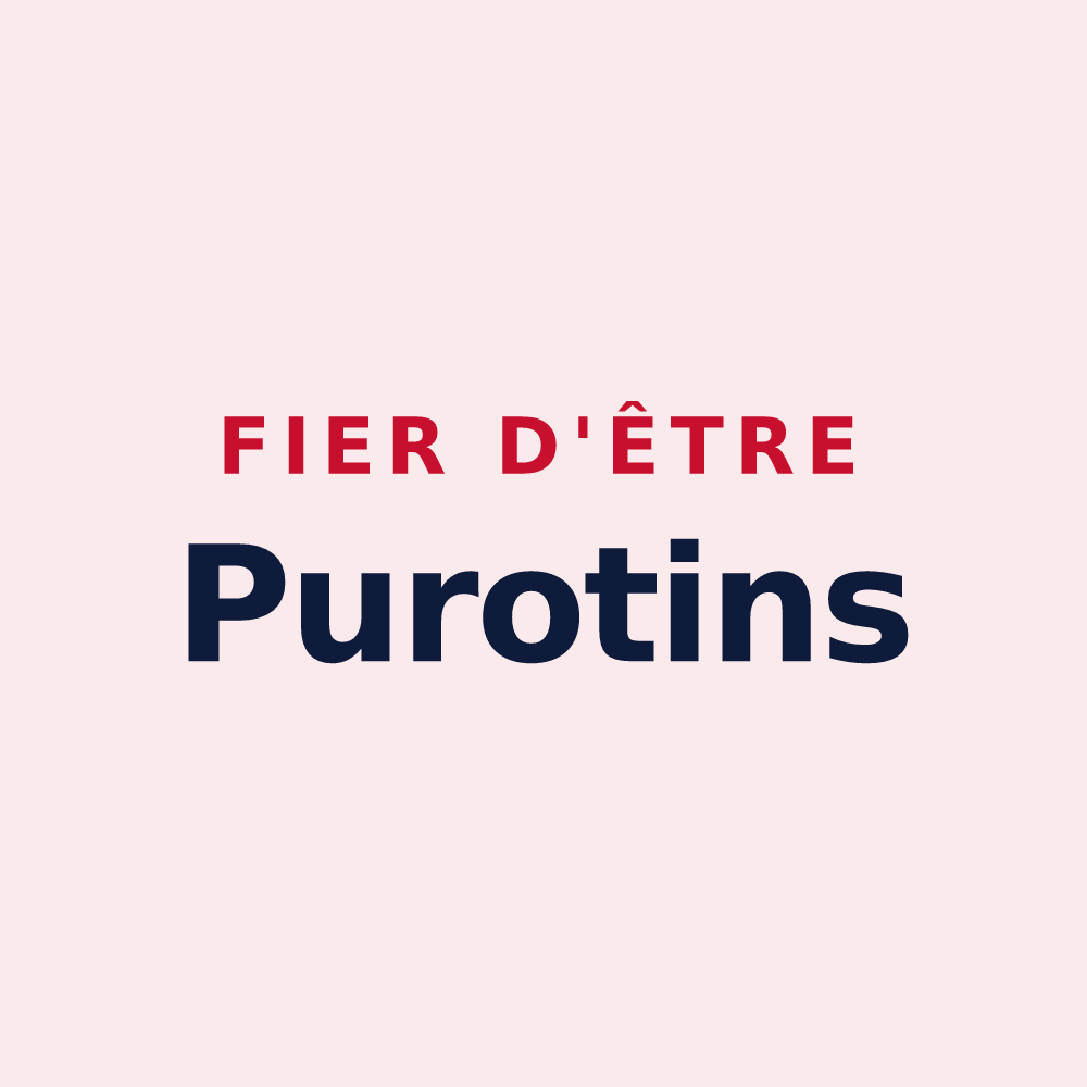 Magnet « Fier d'être Purotins » — design pour Pure