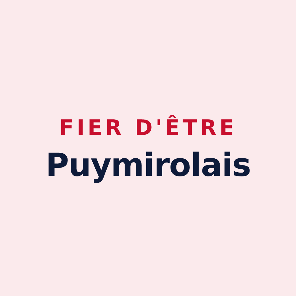 Magnet « Fier d'être Puymirolais » — design pour Puymirol