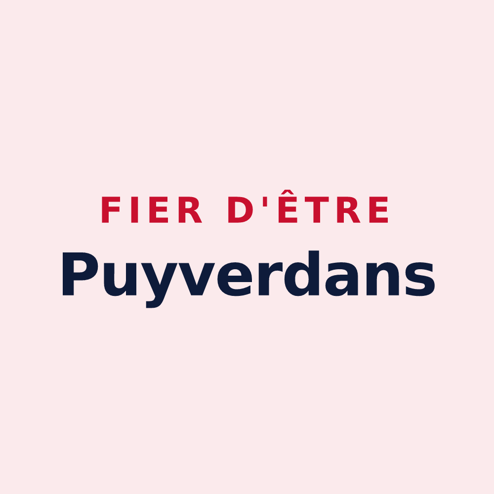 Magnet « Fier d'être Puyverdans » — design pour Puyvert