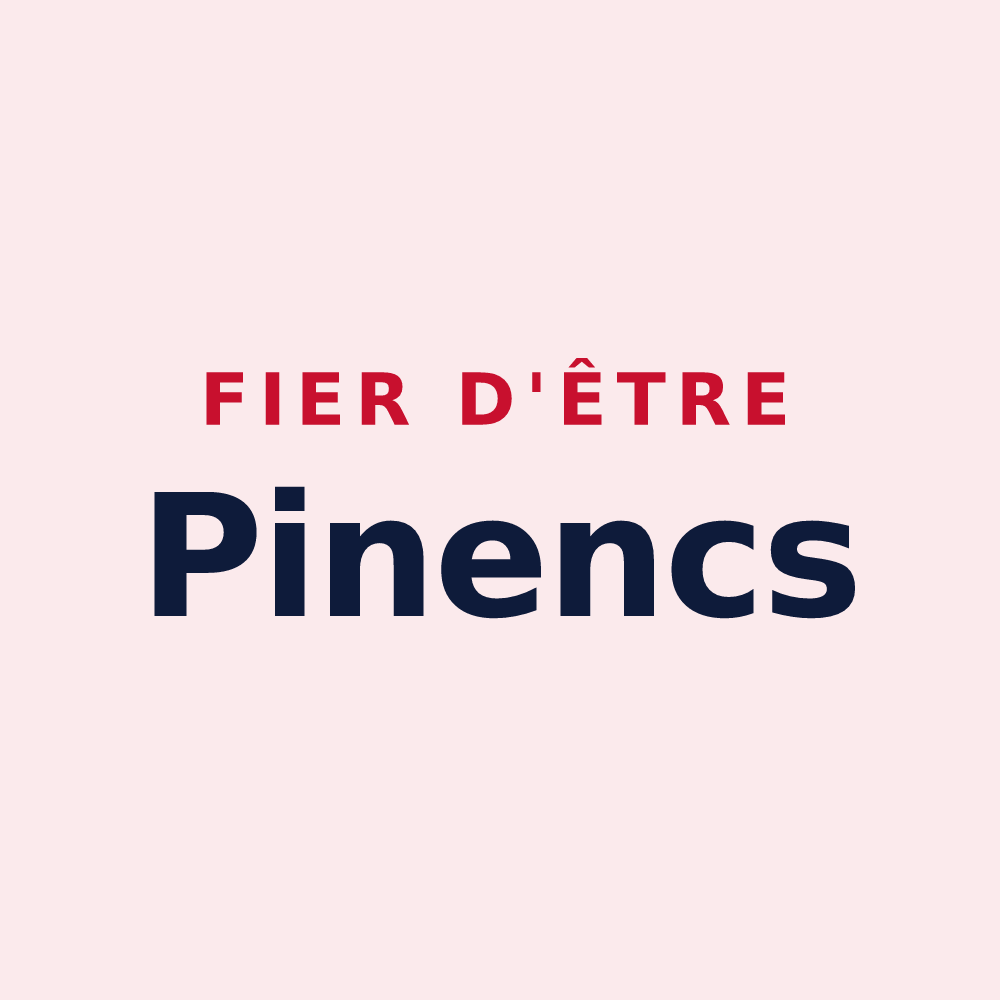 Magnet « Fier d'être Pinencs » — design pour Py