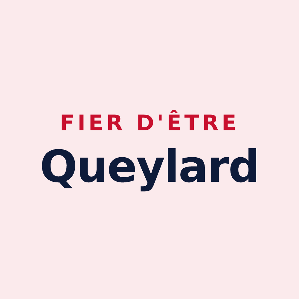 Magnet « Fier d'être Queylard » — design pour Quaix-en-Chartreuse