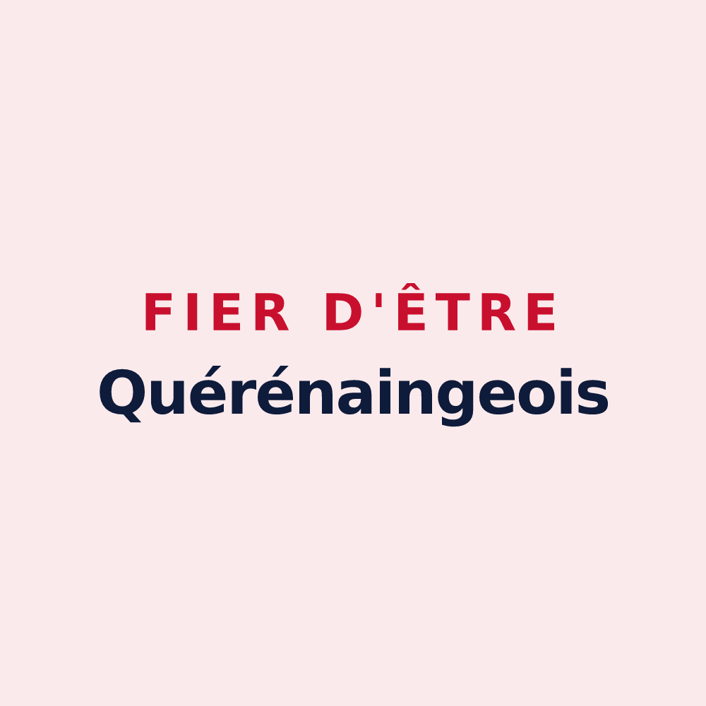 Magnet « Fier d'être Quérénaingeois » — design pour Quérénaing
