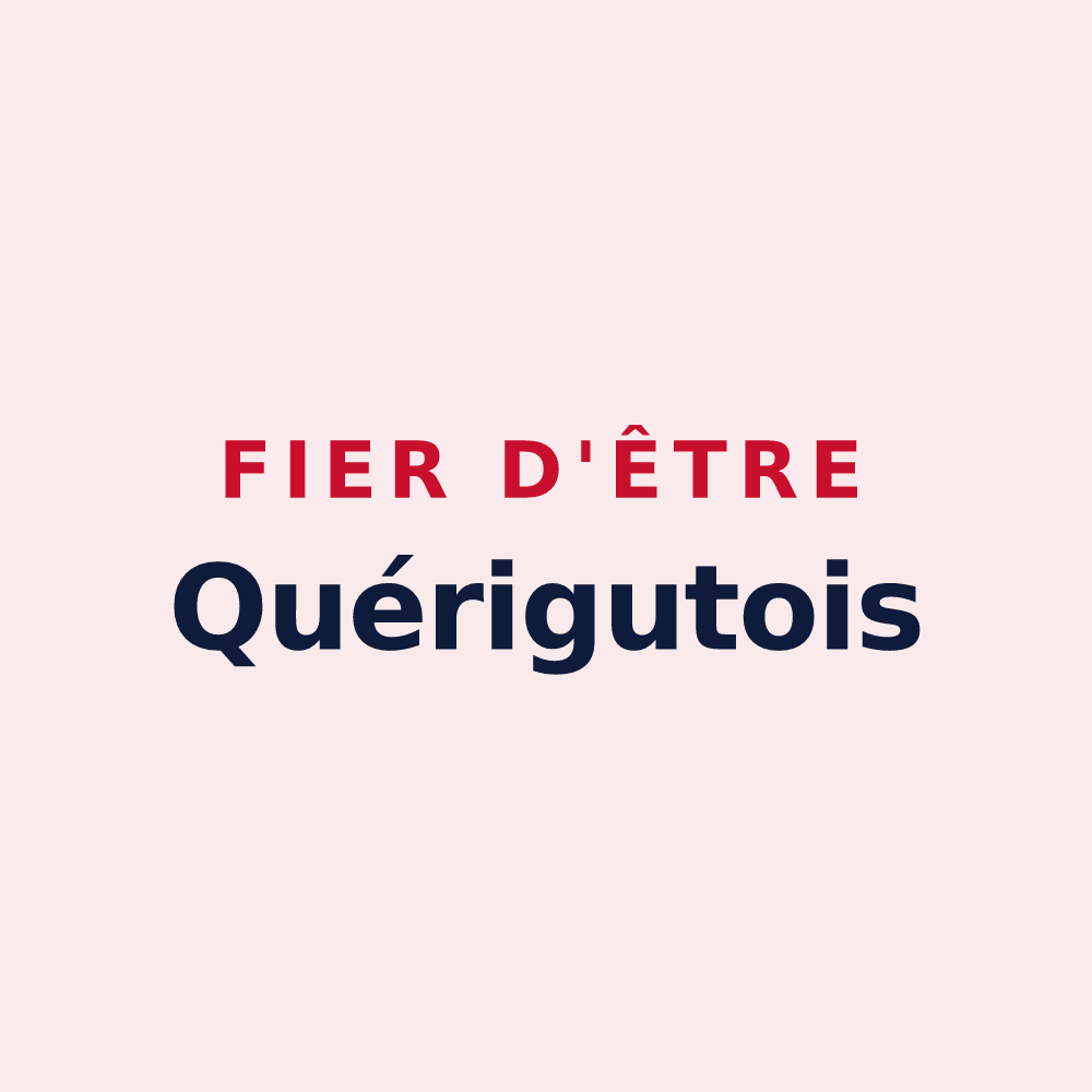 Magnet « Fier d'être Quérigutois » — design pour Quérigut