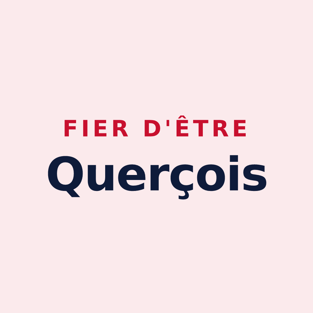 Magnet « Fier d'être Querçois » — design pour Quers