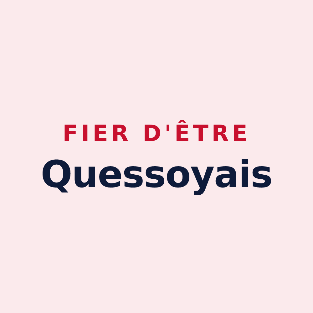 Magnet « Fier d'être Quessoyais » — design pour Quessoy