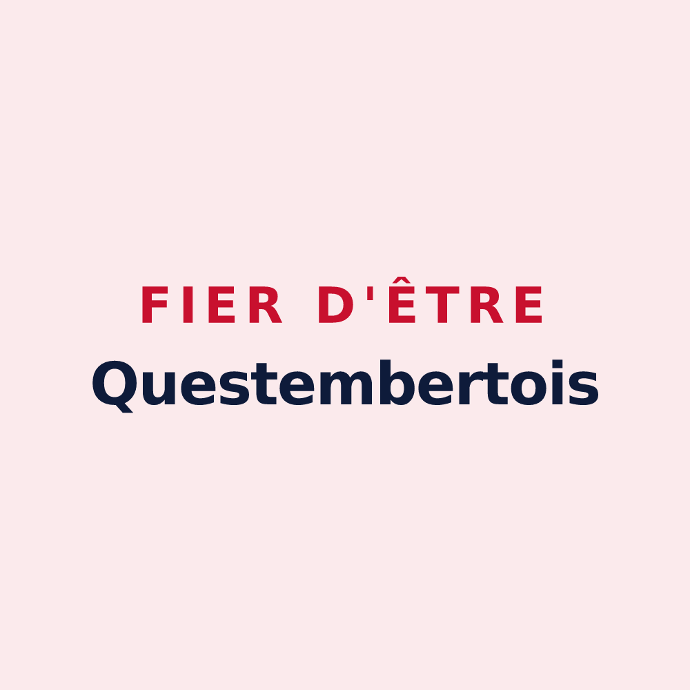 Magnet « Fier d'être Questembertois » — design pour Questembert