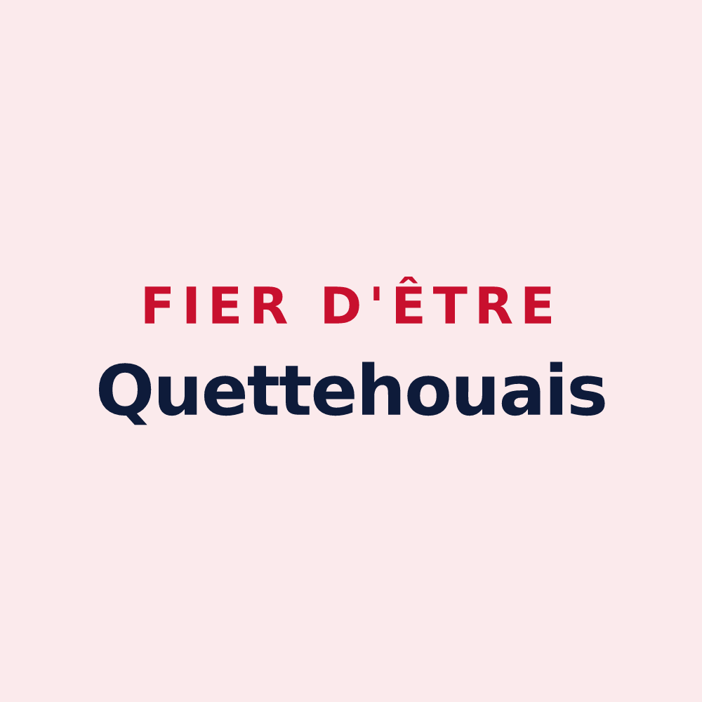Magnet « Fier d'être Quettehouais » — design pour Quettehou