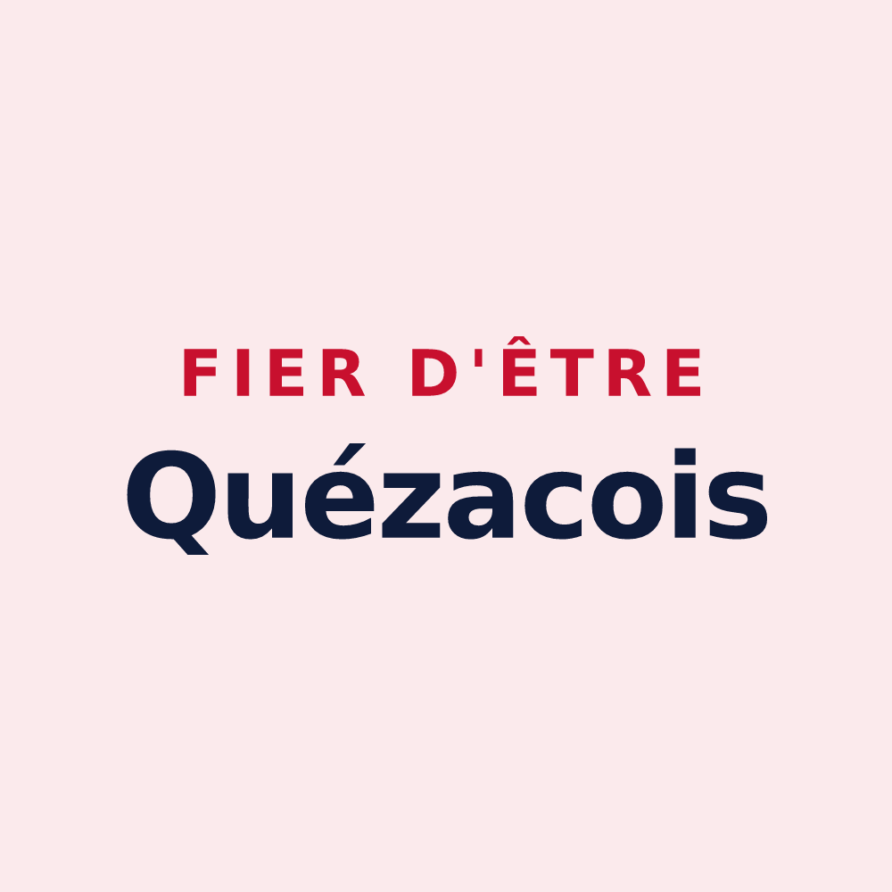 Magnet « Fier d'être Quézacois » — design pour Quézac